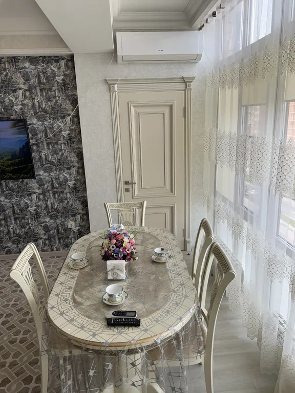 Квартира Уютная квартира с видом на озеро Ак гель и город с панорамными окнами — Махачкала