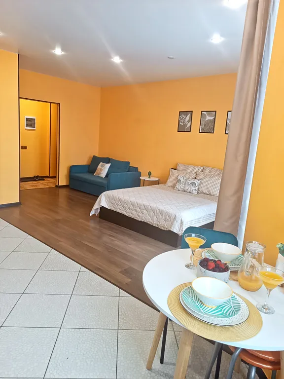 Квартира Атмосферная студия ждёт своих гостей — аренда посуточно в Пермь