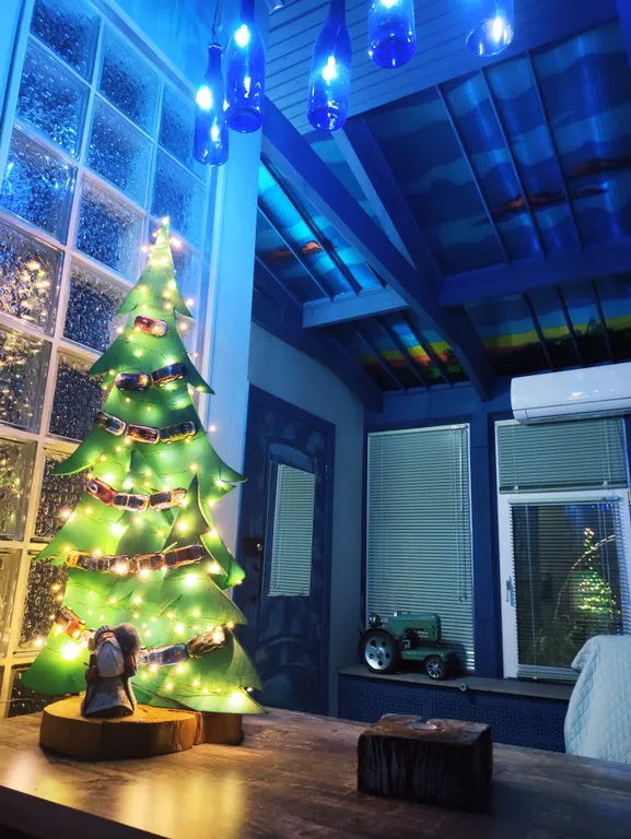 Коттедж Удивительный дом, фонари верхнего света, звуки природы и города — Казань