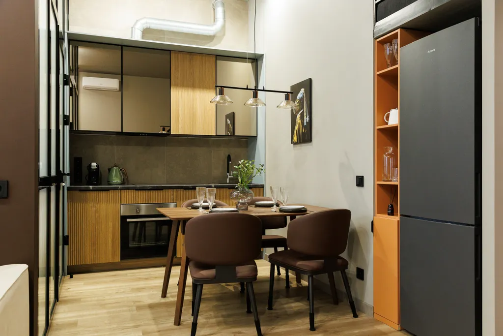 Двухуровневая квартира Капибара с видом на закат