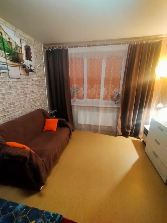 Однокомнатная квартира на три отдельных спальных места, на 6 человек