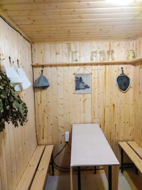 Уютный домик с баней