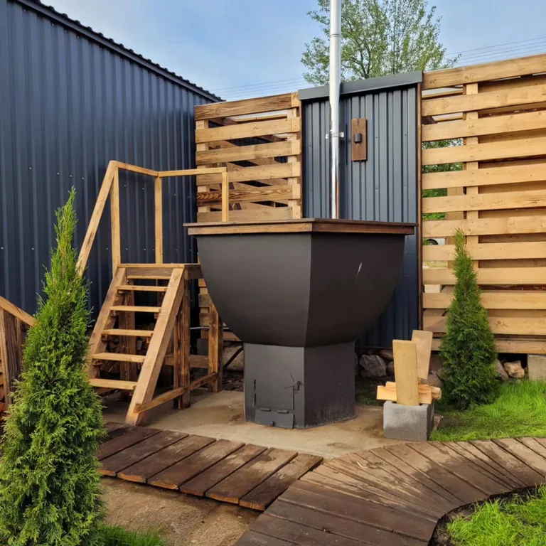 Дом с сибирским банным чаном