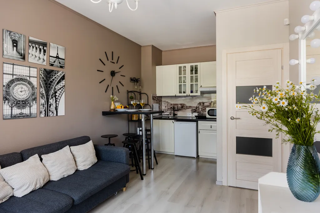 Квартира Квартира Prudius Apart в Кронштадте с балконом у залива — Кронштадт