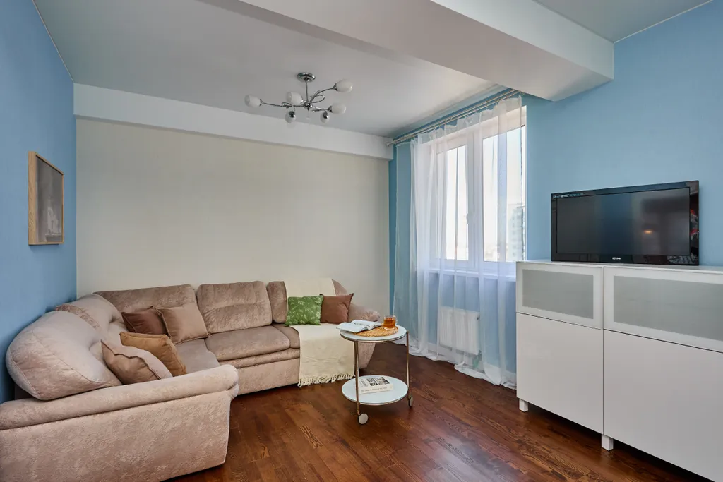 Квартира Трехкомнатная квартира Ривьера с видом на Гавань — Санкт-Петербург