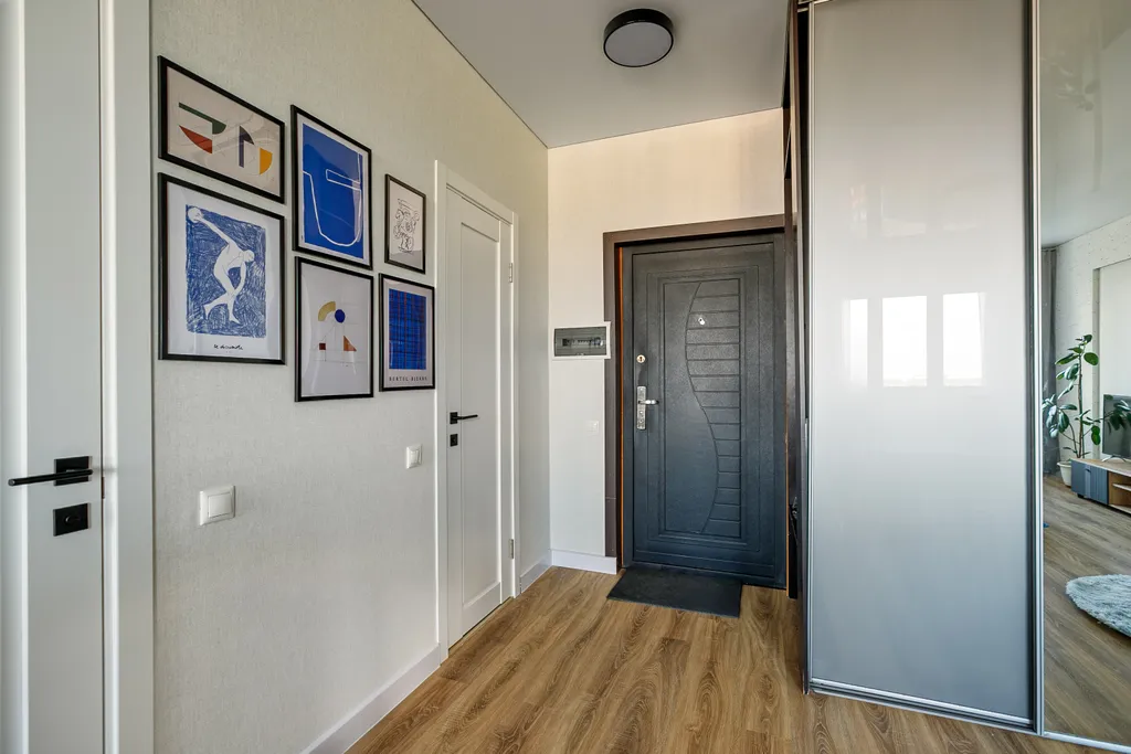 Просторная студия с чудесным видом на речку