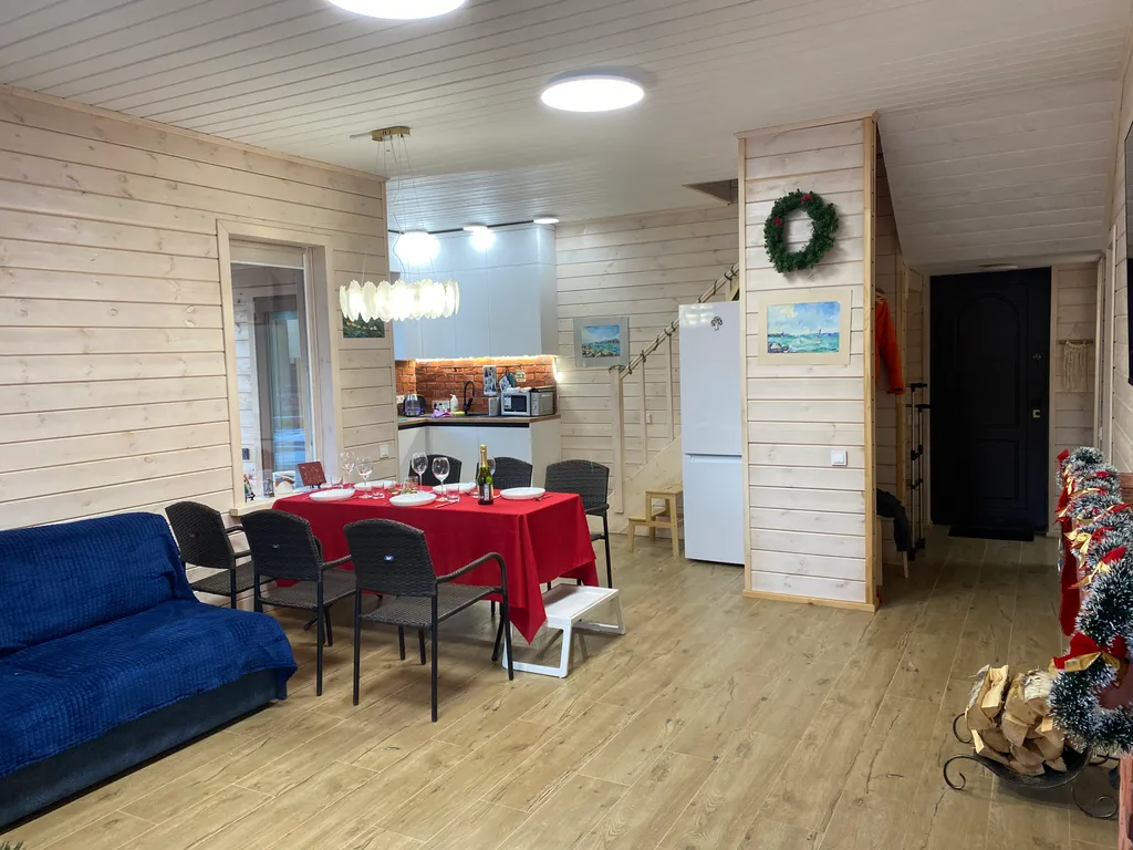 Коттедж Новый дом на Ладоге рядом с пляжем — Приозерск