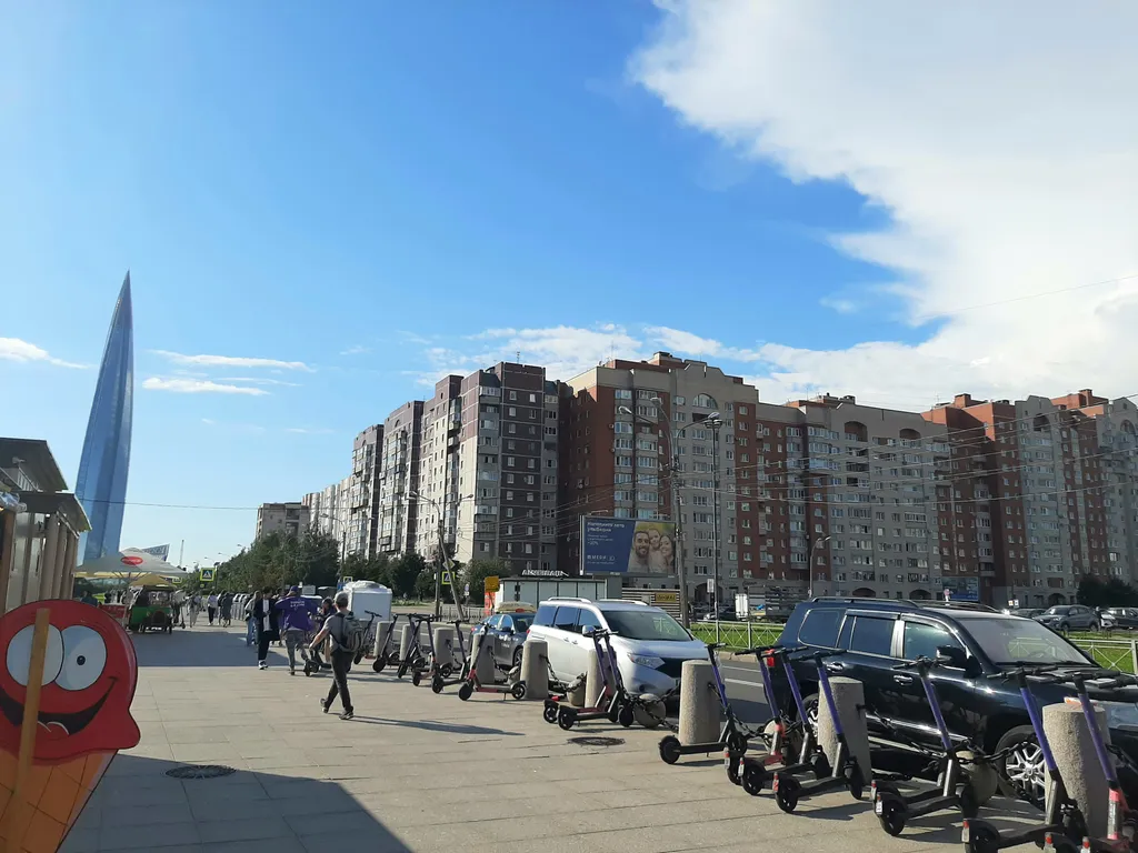 Lakhta classic orange apartments видовая квартира с кондиционером