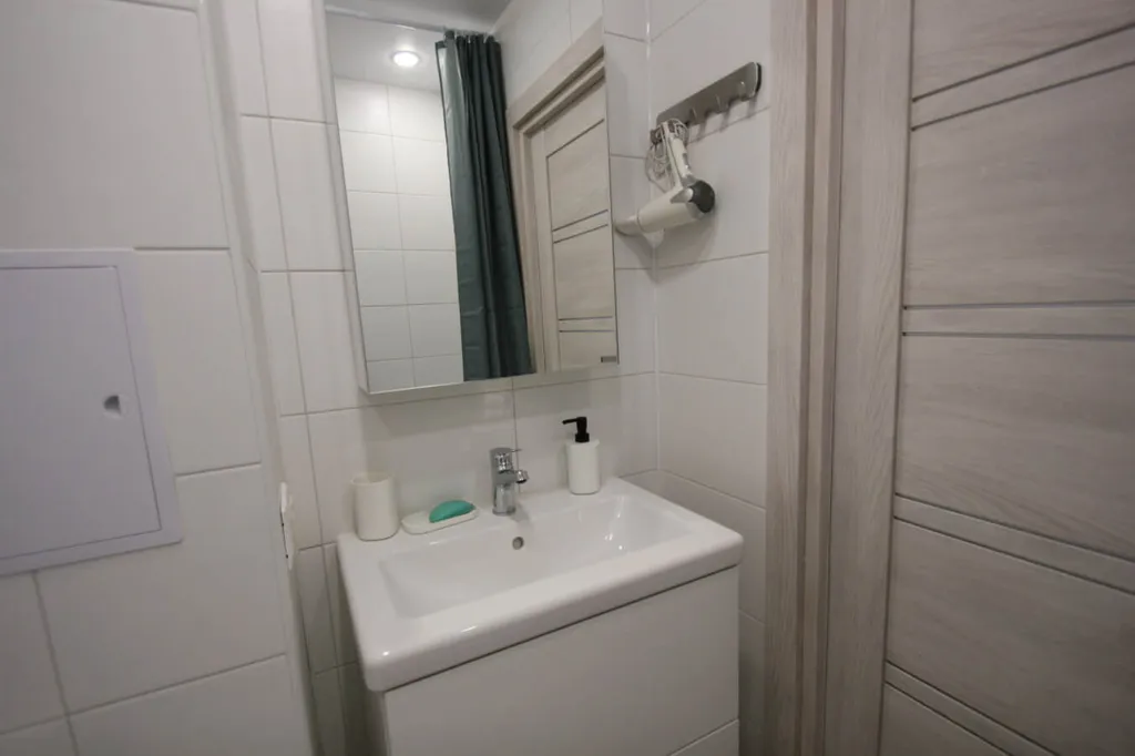 Стильная однокомнатная квартира с современным ремонтом