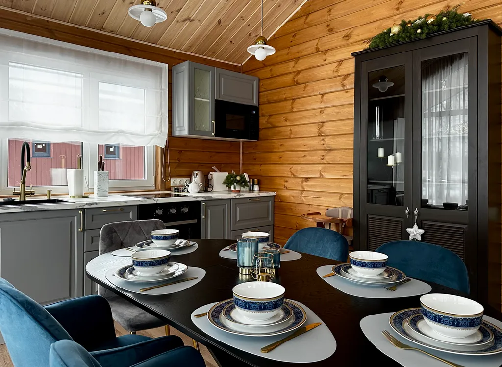 Дом "Дача Дега"  с 3 спальнями и сауной