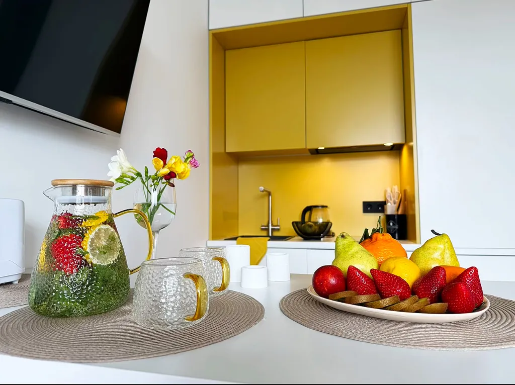 Апартамент Sun Paradise с видом на море и горы