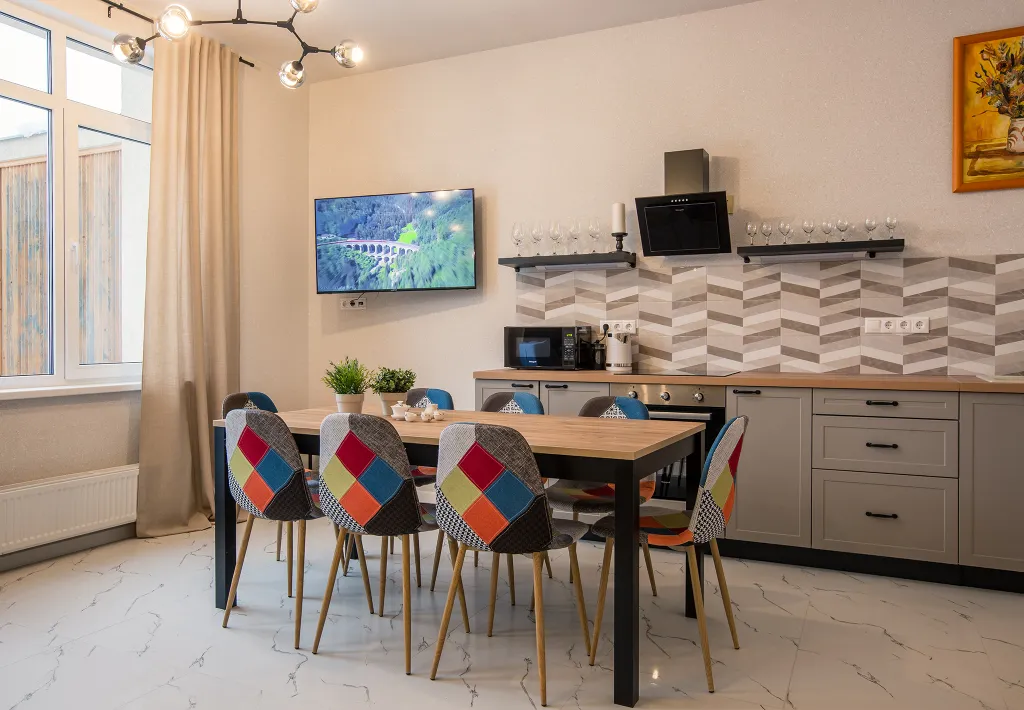 Таунхаус в свежем ветре