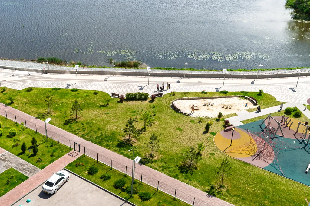 Уютная квартира с видом на реку в популярном ЖК