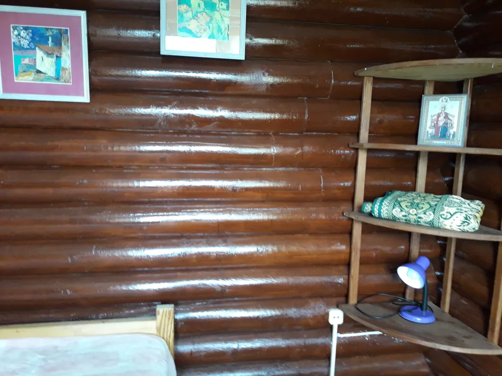 Дом из бруса с беседкой