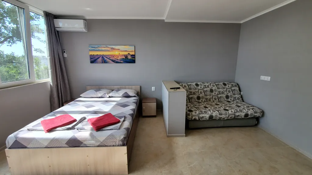 Апартамент с видом на море и балконом