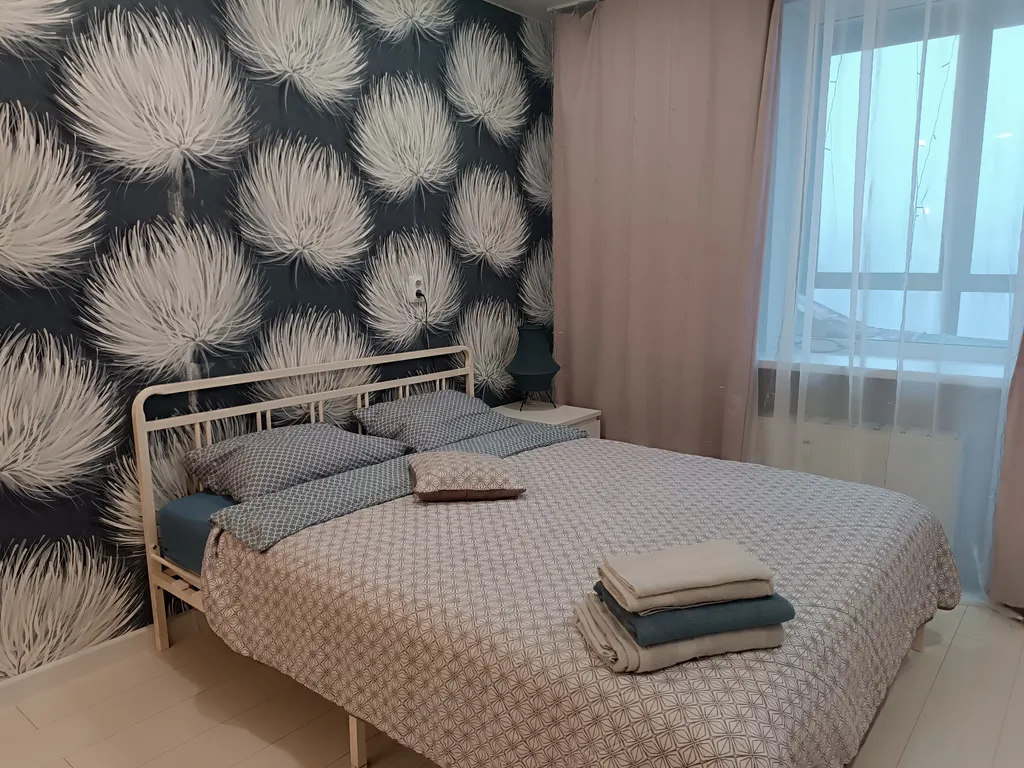 Красивая-студия с видом на фонтаны