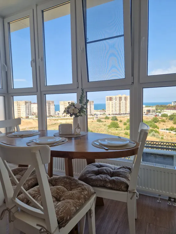 Квартира Квартира Евро трёхкомнатная в элитном ЖК — Анапа