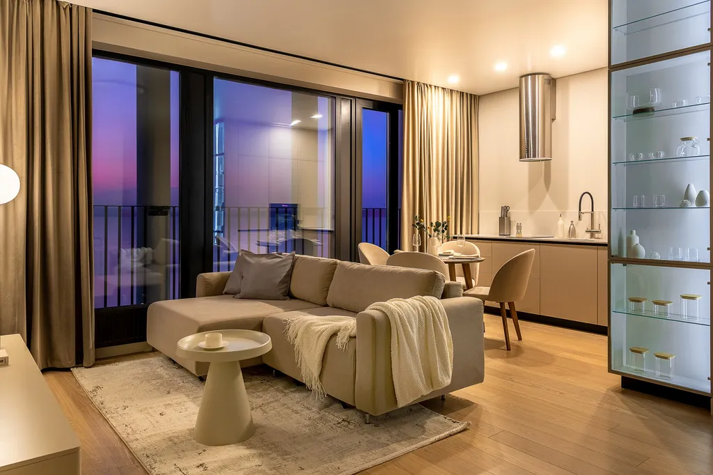 Квартира в ЖК Море с видом на море и пляж