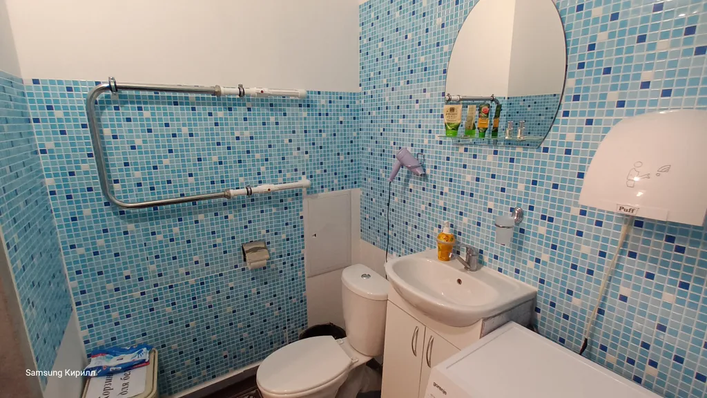 Уютная студия с видом на реку Иртыш