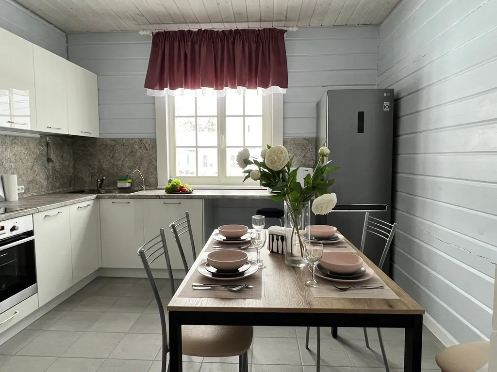 Большой дом с сауной и камином Озеро Лунное