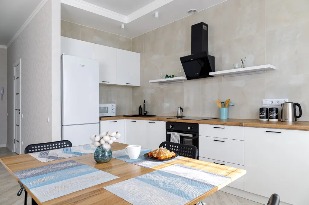 Квартира Стильные апартаменты с потрясающим видом на реку Кубань — Краснодар