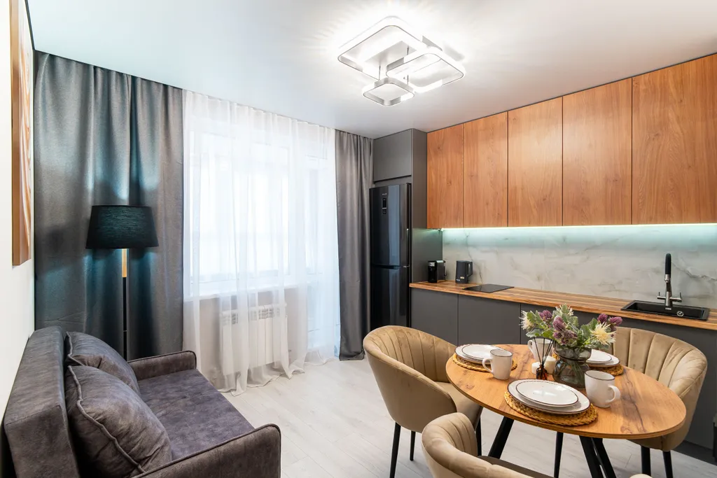 Современная квартира с кинотеатром