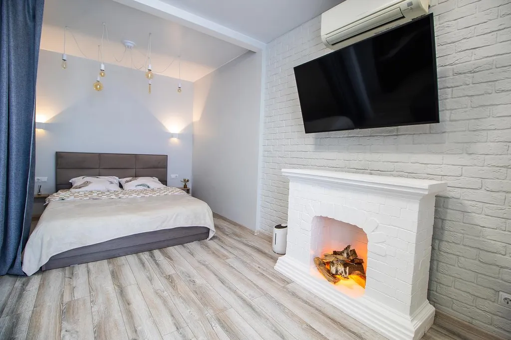 Уютная студия с видом на Волгу