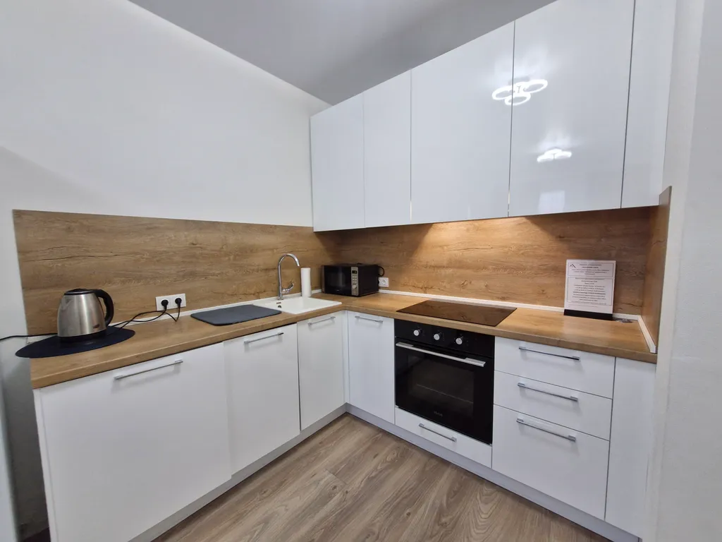 Красивая квартира с гостиной и спальней рядом с Мытищи парк