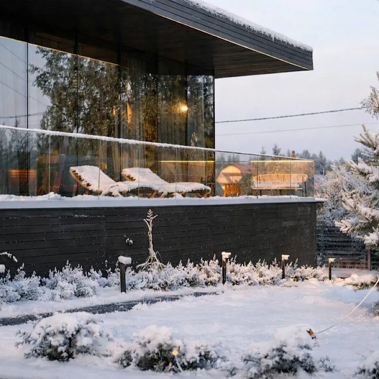 Коттедж Домик в Икше с сауной и камином (Glassbox108 Premium 2) — аренда посуточно в Икша