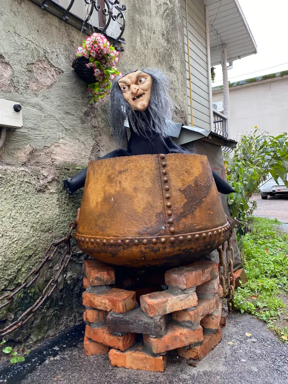 Уютный уголок в центре старого города