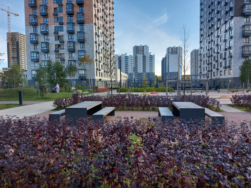 Квартира Уютная квартира в Заповедном парке — Санкт-Петербург
