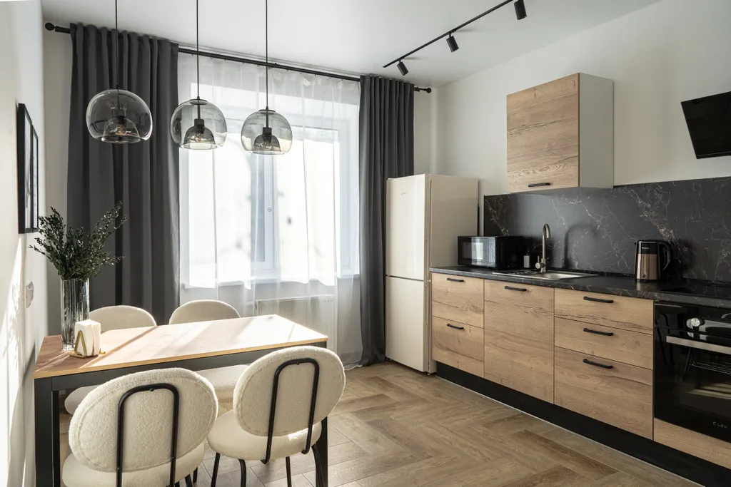 Квартира Квартира Monochrome apartment рядом с аквапарком Океанис — Нижний Новгород
