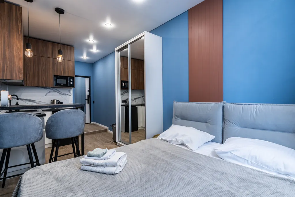 Квартира Квартира студия с дизайнерским ремонтом — Краснодар