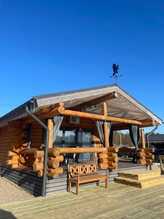 Коттедж Уютный дом на берегу реки — Свирьстрой