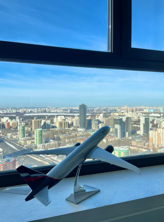 Квартира Видовая квартира-студия у метро в ЖК Wellton Towers — Москва