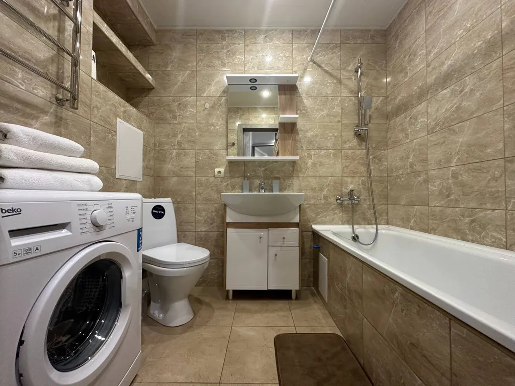 Просторная однокомнатная квартира в новом доме