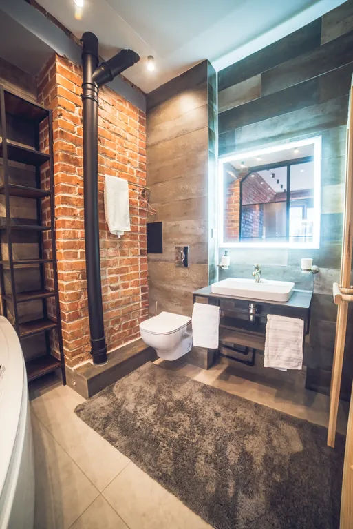 Лофт-студия с сауной и джакузи