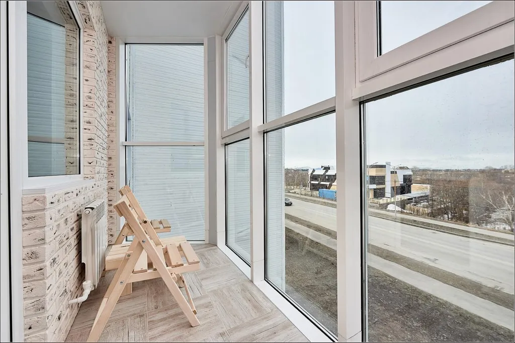 Теплая светлая квартира с видом на вулканы и озеро