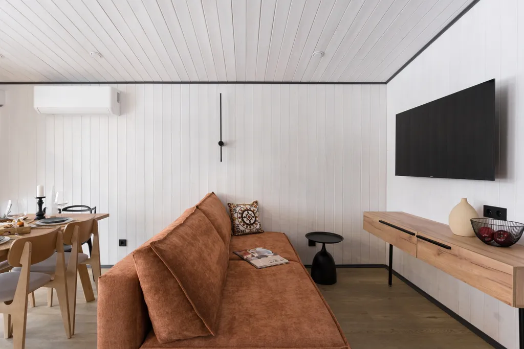 Семейный коттедж с 2 спальнями и мангальной зоной