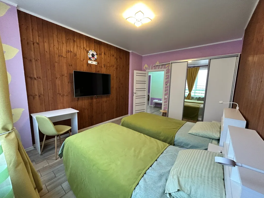 Квартира Квартира Отличная двушка с боковым видом на море — Геленджик