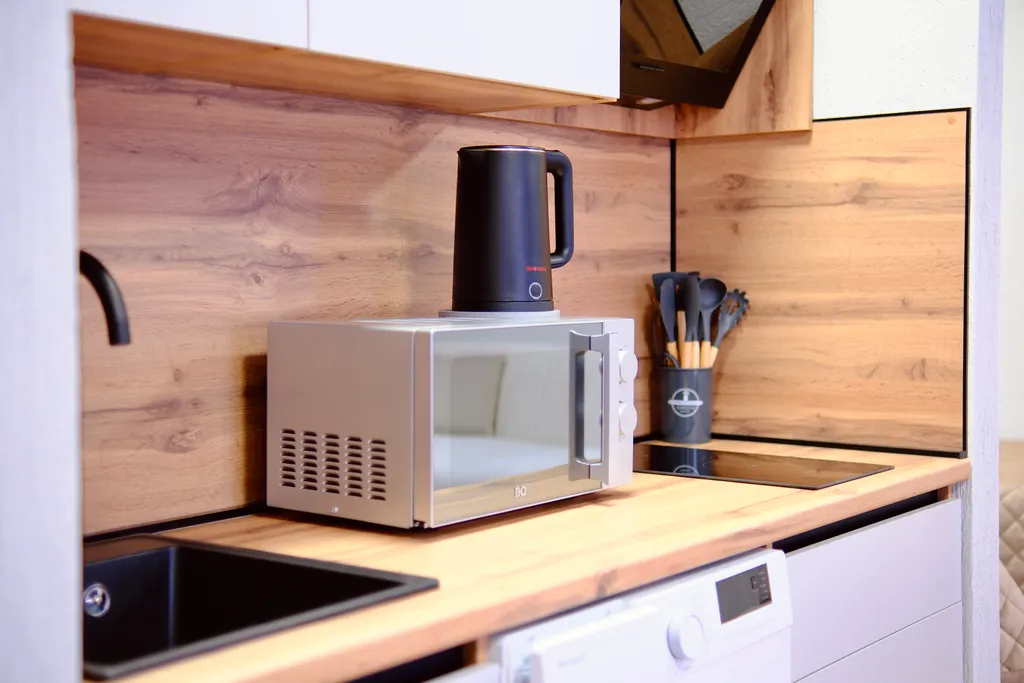 Студия с красивым видом