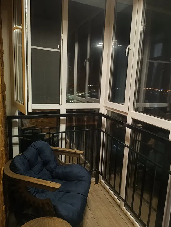 Новая студия комфорт класса с видом на реку Обь