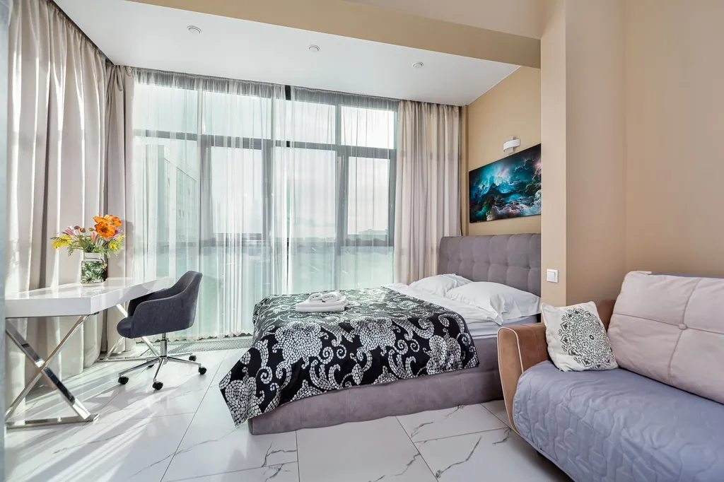 Квартира Квартира Светлая студия — Новоивановское