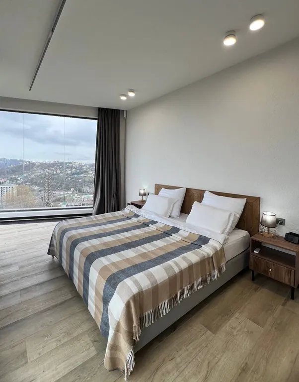 Новый стильный дом с видом на море