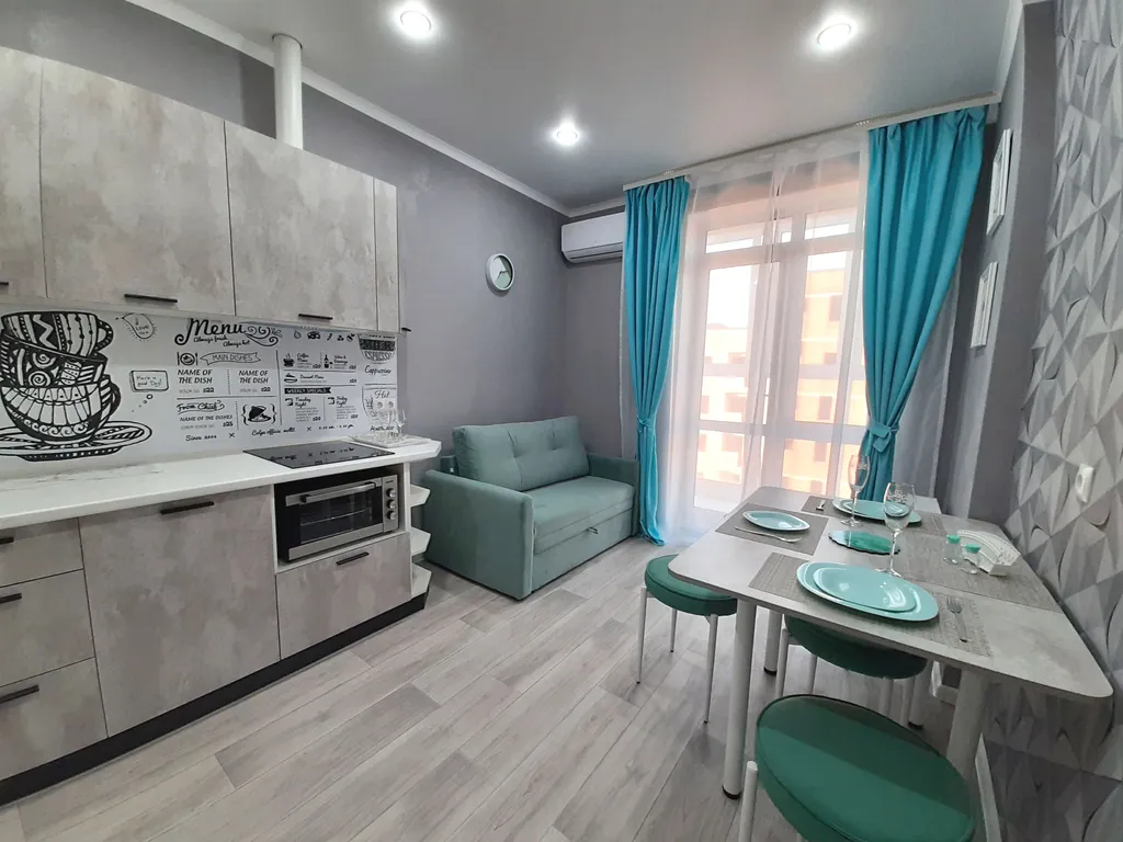 Квартира Новая уютная 1-комнатная квартира в парке у озера — Горячий Ключ