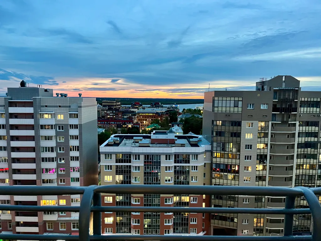 Квартира с панорамным видом на город