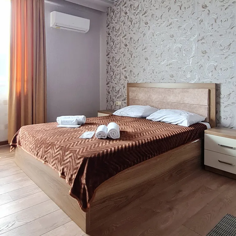 Студия в Гонио с видом на сад и горы, 10 минут до моря