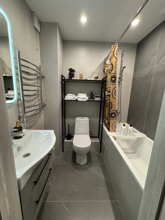 Однокомнатная квартира для двоих в историческом районе Амалиенау.