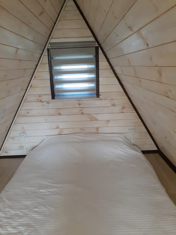 А-фрейм с купелью фурако