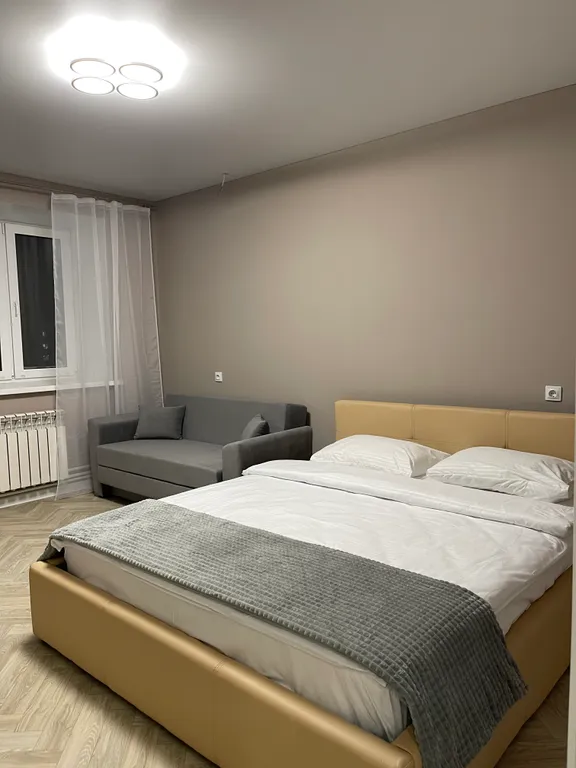 Уютная квартира со свежим ремонтом в новом доме — аренда посуточно в Октябрьский